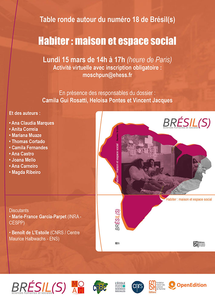 Les Midis de Brésil(s) - Table ronde autour du n° 18 de la revue Brésil(s) : 